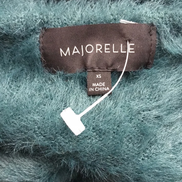 Revolve MAJORELLE Emerald Green Coco Wrap Sweater XS - Picture 15 of 15